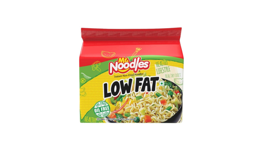 Mr.  Noodles Masala Flavor-Low Fat (40 gm x 8 pcs)-Family Pk