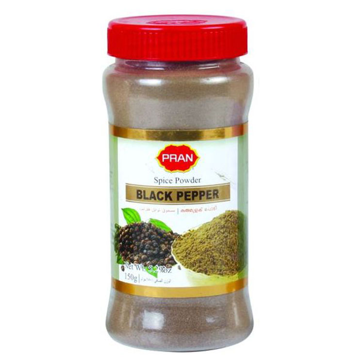 Pran Black Pepper Powder 150gm Jar