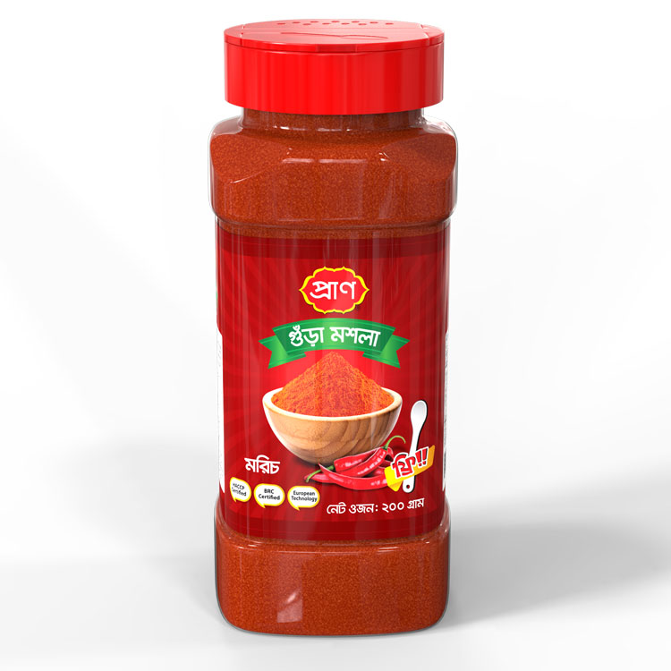 Pran Chili Powder 200gm Jar