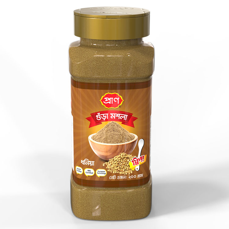 Pran Coriander Powder 200gm Jar