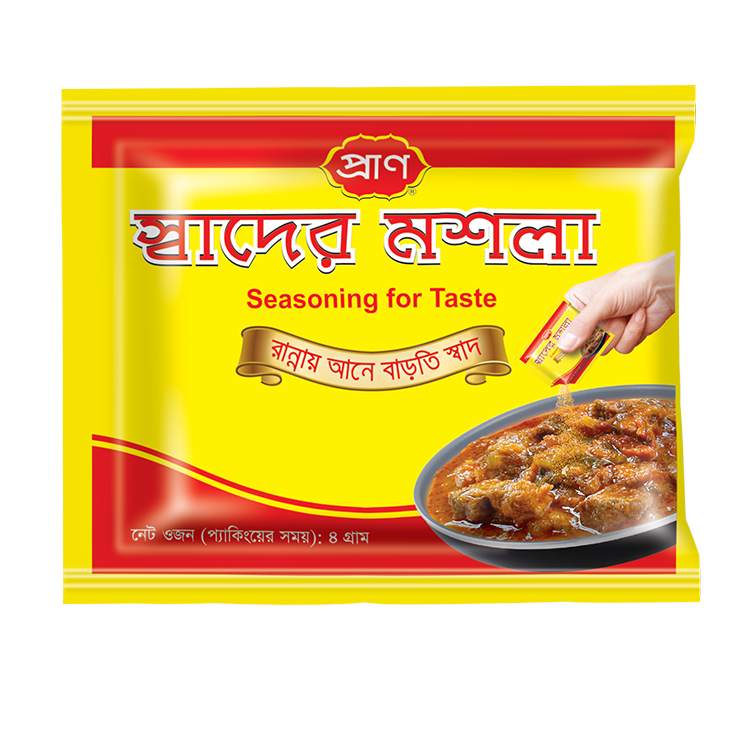 PRAN Shader Masala 4gm Pouch