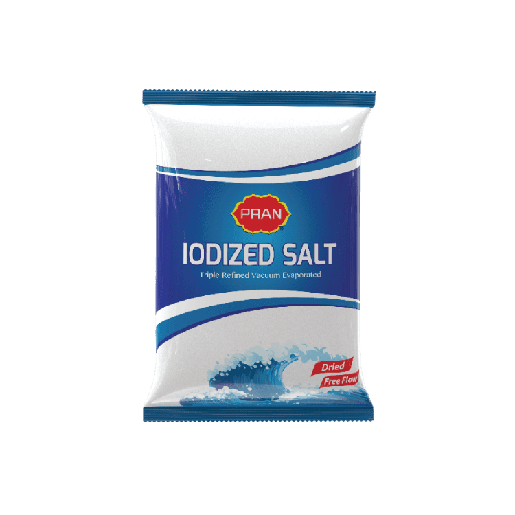 Pran Iodized Salt 1kg