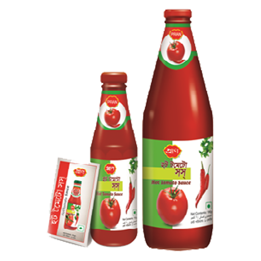 [31707] PRAN Hot Tomato Sauce 340gm